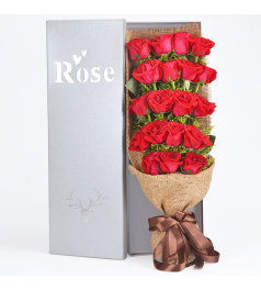 情念一生-19朵红玫瑰礼盒