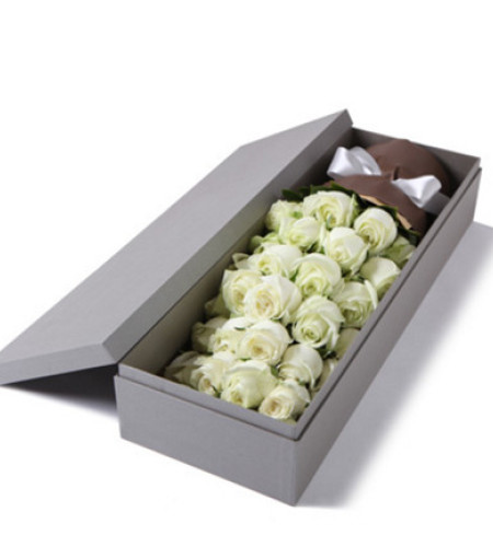 初见的美好-33朵白玫瑰礼盒